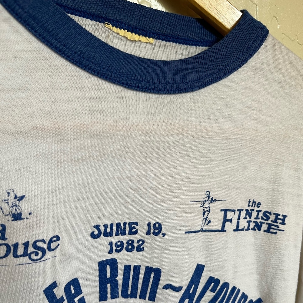 VINTAGE Marathon Ringer T - Picture 2 of 3